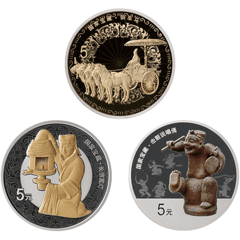 中国 2025年 十二支シリーズ 巳年蛇図 5元カラー銀貨 プルーフ