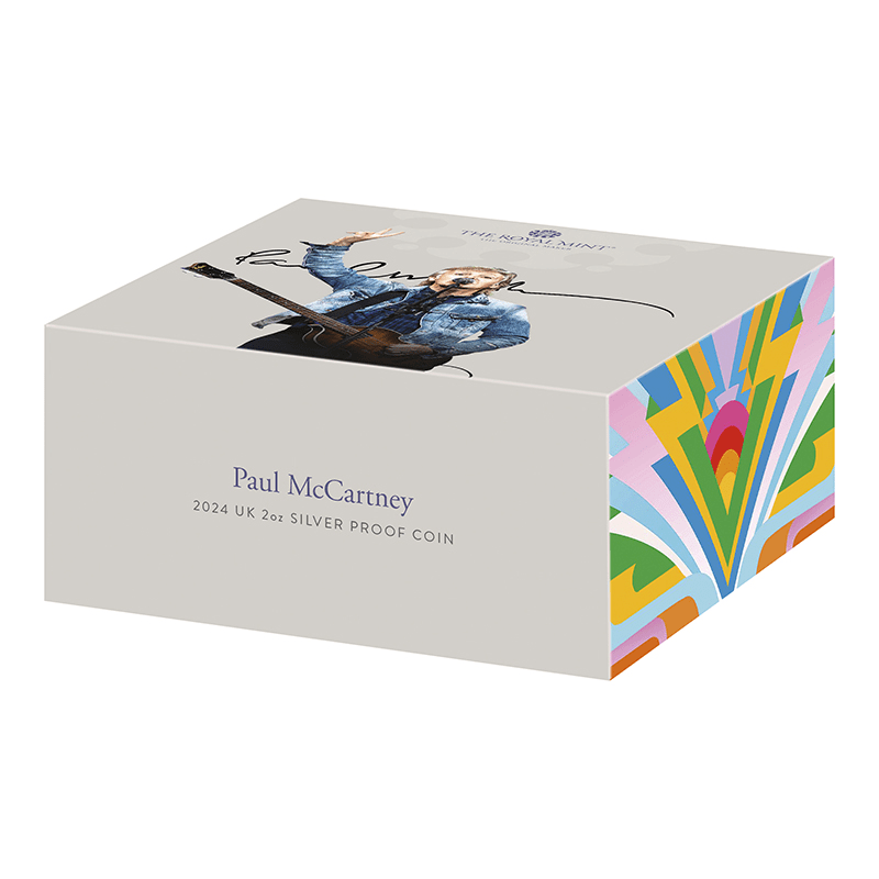 英国 2024年 伝説のミュージシャン ポール・マッカートニー 5ポンド