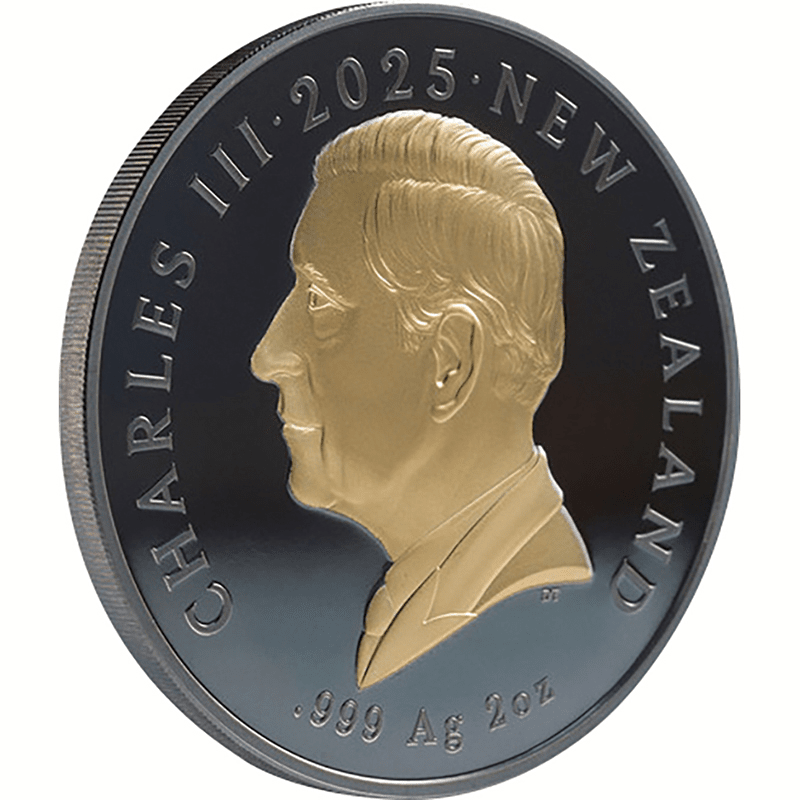 ジャイアントココプ 5ドル銀貨 2003年発行 ニュージーランド準備銀行