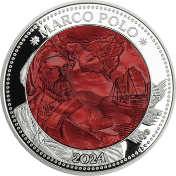 ソロモン諸島 2025年 世界のブリオン・ジャイアンツ 5ドルドーム型銀貨