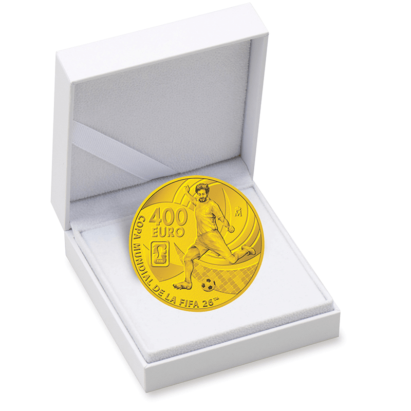 C】スペイン 2025年 FIFAワールドカップ26公式記念コイン＜第1次予約
