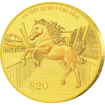 シンガポール 2024年 辰年龍図 2ドルカラー銀貨 1/4オンス プルーフ