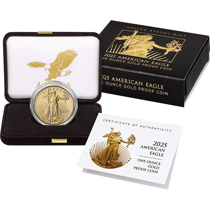 アメリカ 2025年 イーグル金貨 50ドル金貨 プルーフ | オンライン