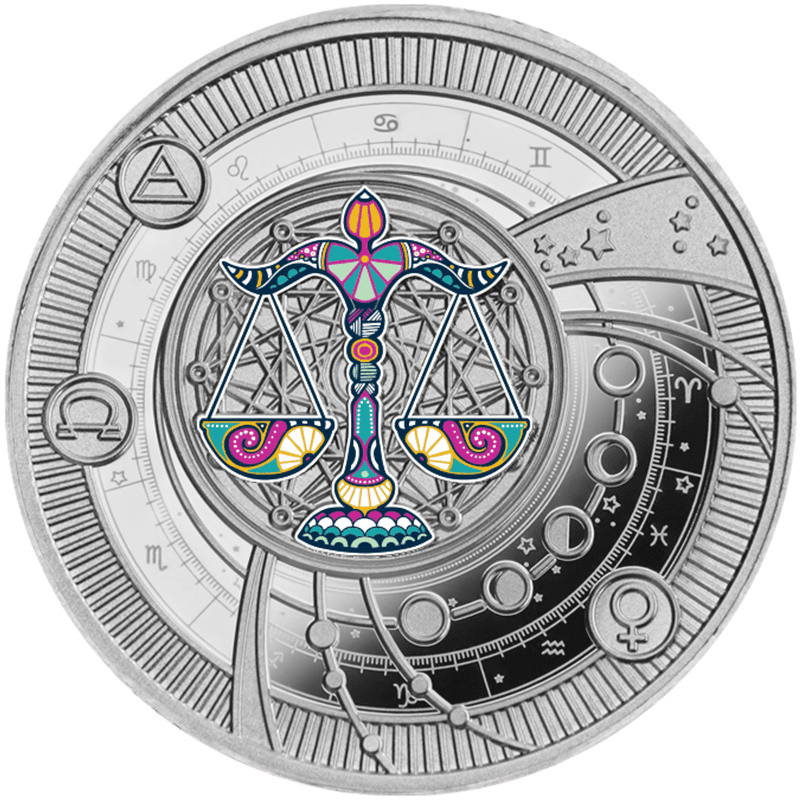 供給元問合せ】カメルーン 2025年 12星座 占星術の力 てんびん座 500