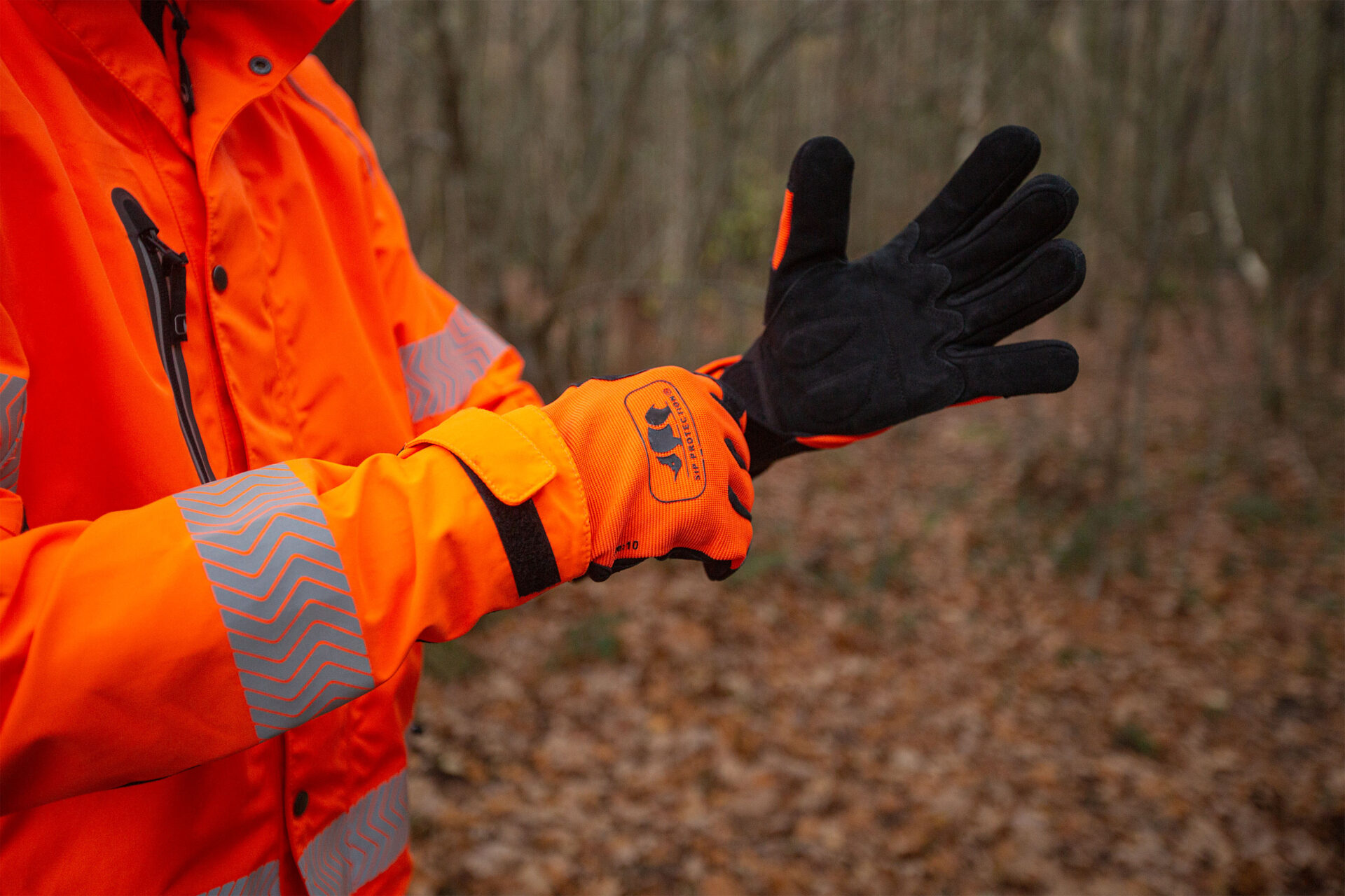 振動軽減レザーグローブ – チェーンソー防護服 SIP Protection® 国内