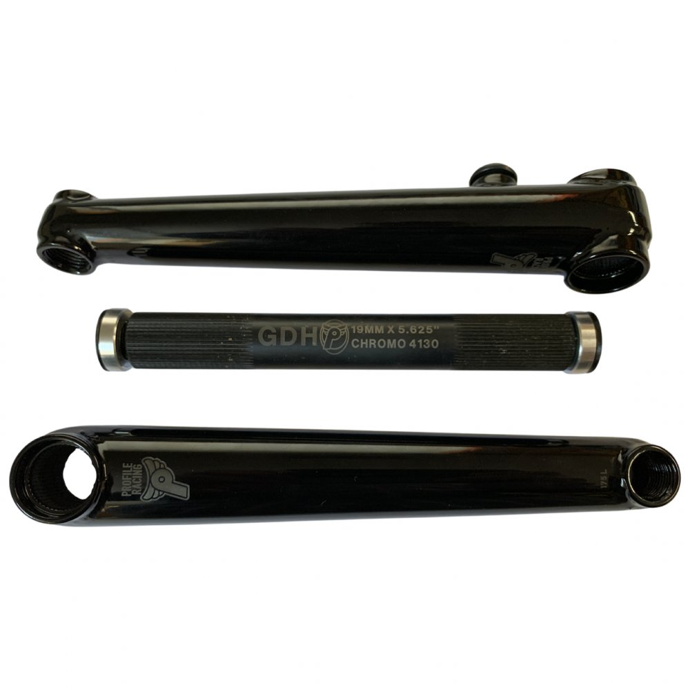 Profile Race RHD Crank set Black | TBB-BIKE