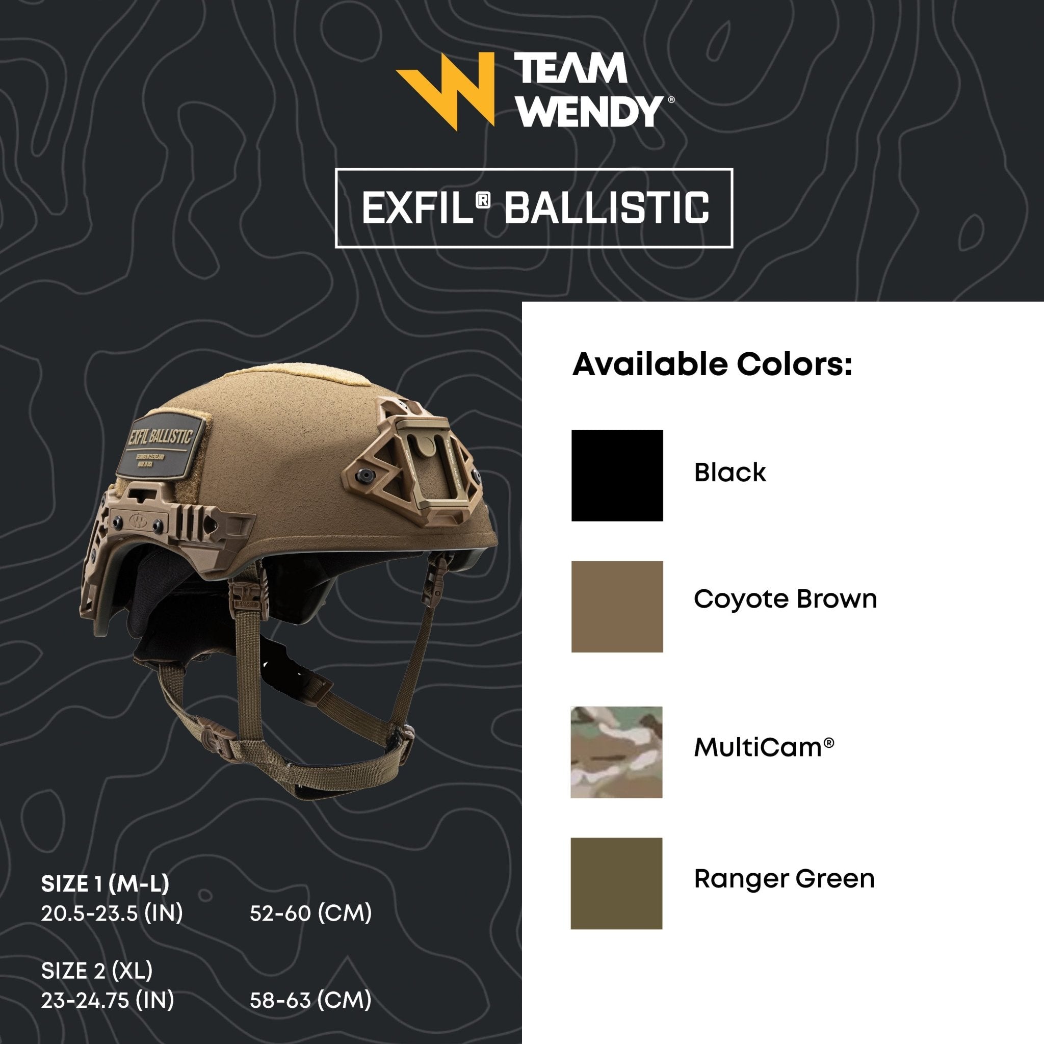 Team Wendy® EXFIL® Ballistic Helmet