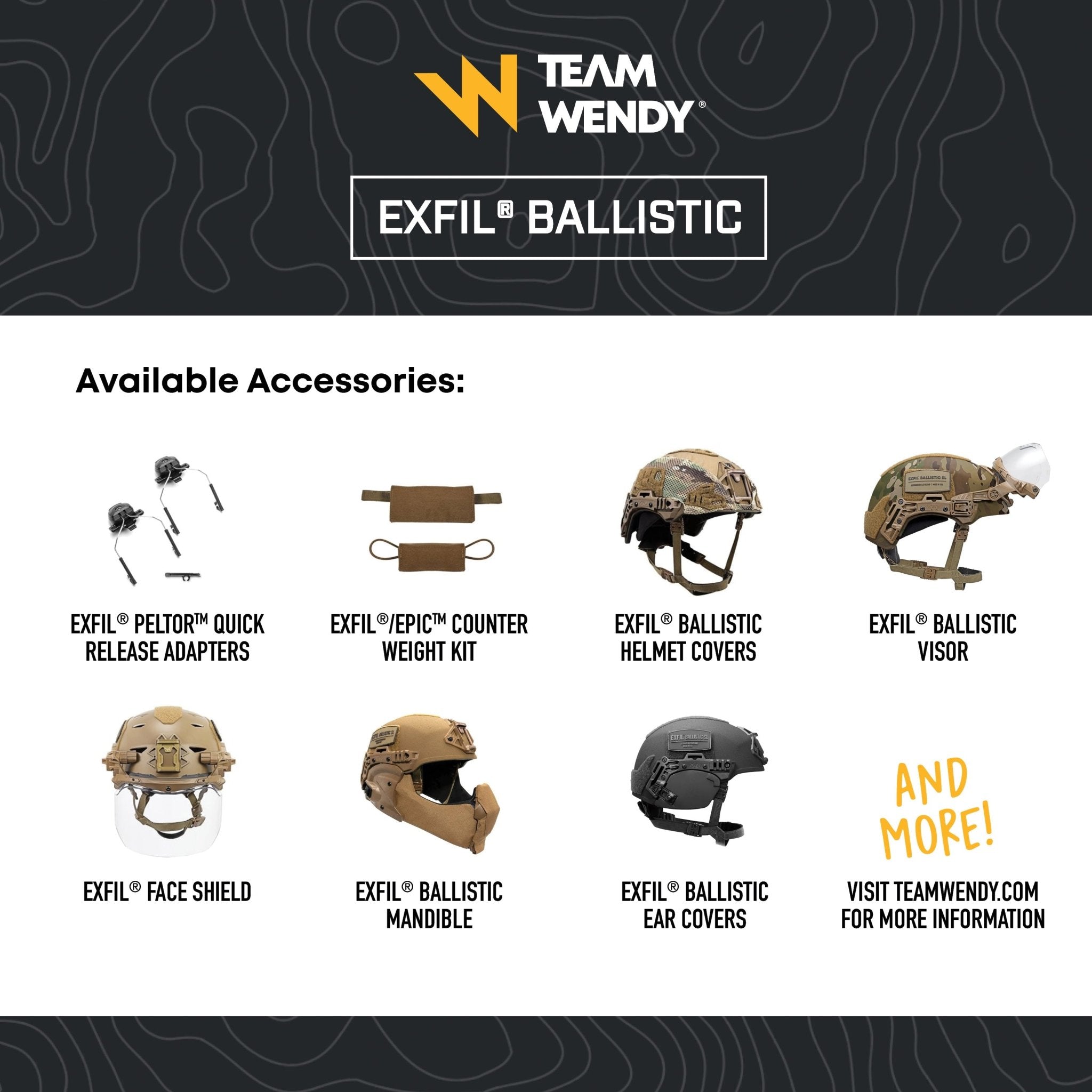 Team Wendy® EXFIL® Ballistic Helmet