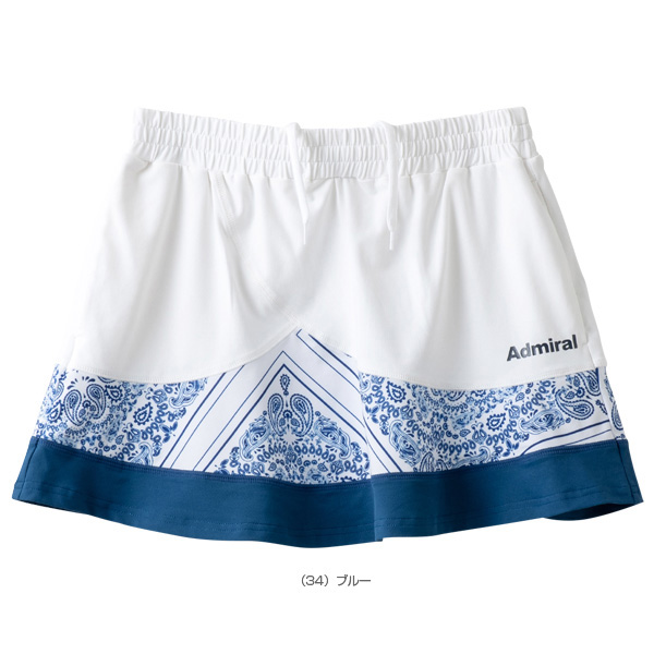 Admiral テニスウェア スカート付き Lサイズ Admiral テニスウェア