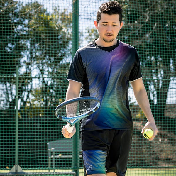 バボラ ウェア（メンズ/ユニ） ]ピュアレンジ ショートスリーブシャツ