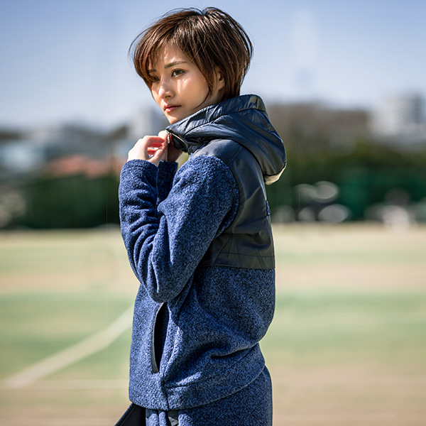 バボラ ウェア（レディース） ]ピュアレンジ ボアジャケット BOA