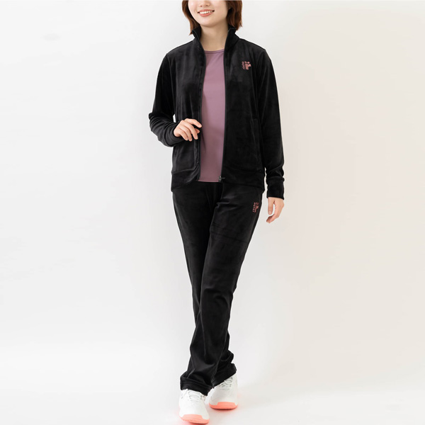 ローチェ（roche） ウェア（レディース） ]ベロアジャケット