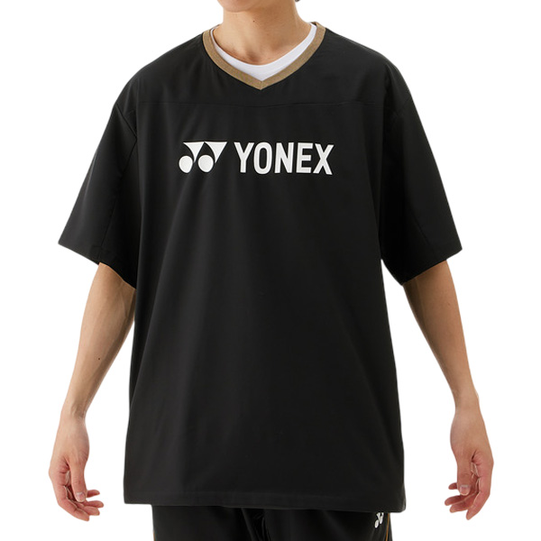 ヨネックス ウェア（メンズ/ユニ） ]半袖Vブレーカー／ユニセックス
