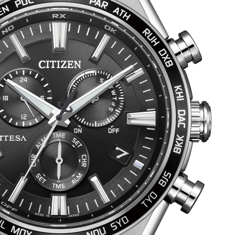 シチズン アテッサ アクトライン CB5966-69E メンズ ソーラー 電波