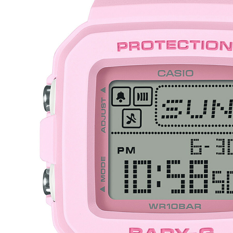 BABY-G BGD-10-4JF レディース 電池式 デジタル スクエア 樹脂バンド