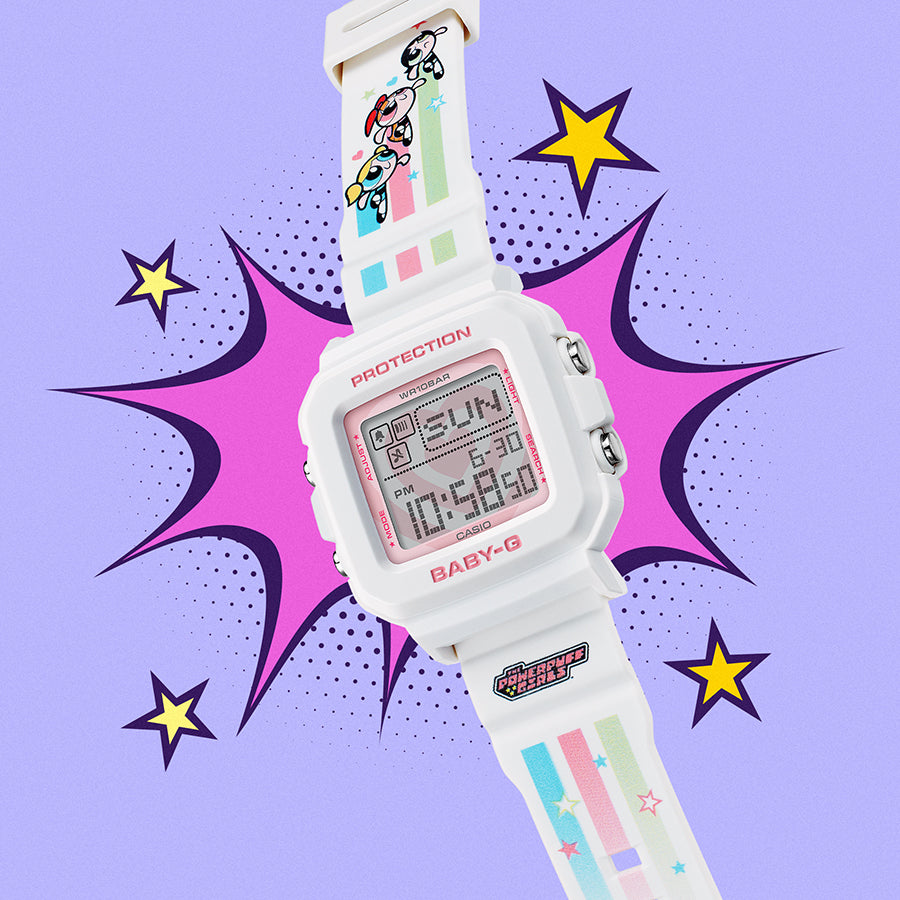 BABY-G+PLUS パワーパフ ガールズ コラボレーションモデル BGD-10KPP