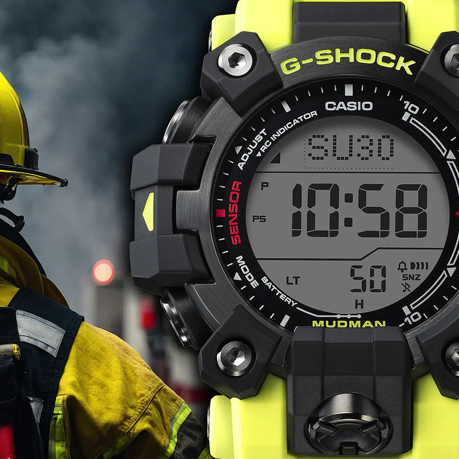 G-SHOCK マッドマン レスキューイエロー GW-9500MRY-1A9JF メンズ 電波