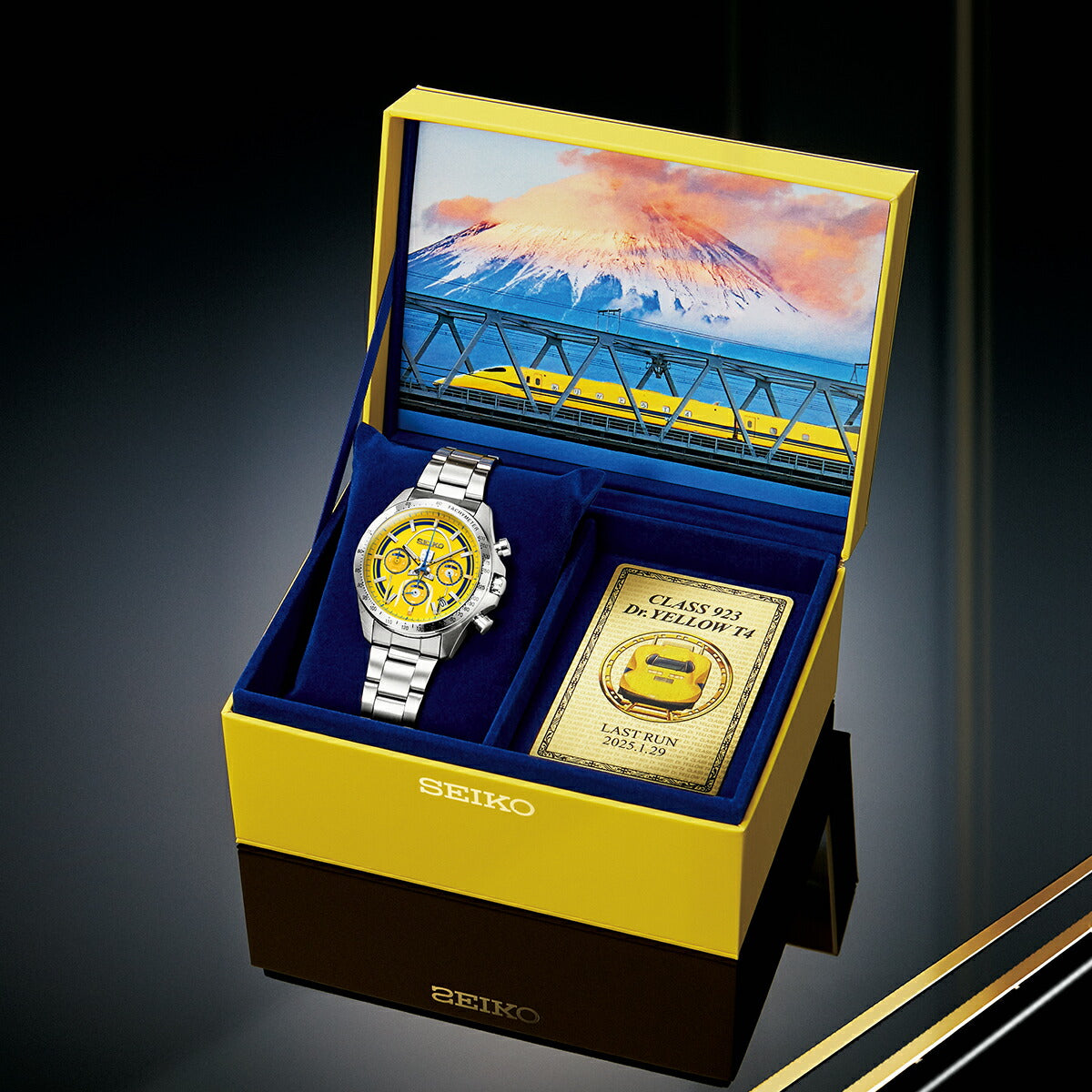 セイコー 923形ドクターイエローT4 引退記念メモリアルウオッチ 51479