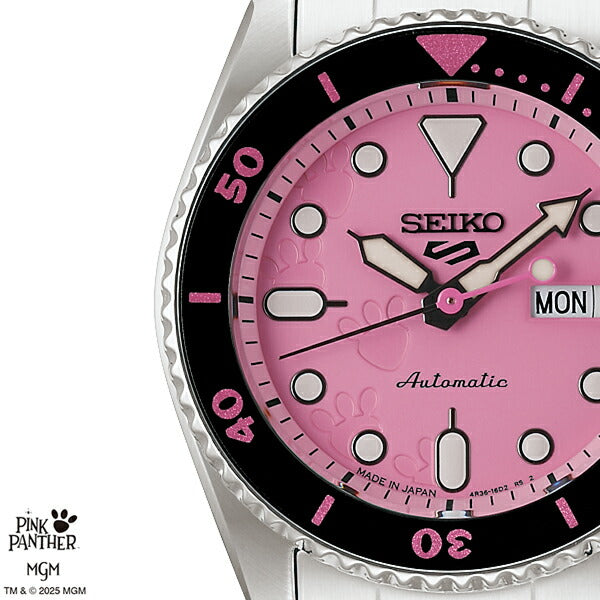 セイコー 5スポーツ SKX ピンクパンサー コラボレーション 限定モデル