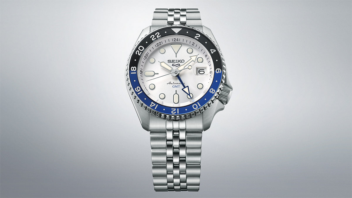 セイコー 5スポーツ SKX Sports Style GMTモデル SBSC017 メンズ 自動