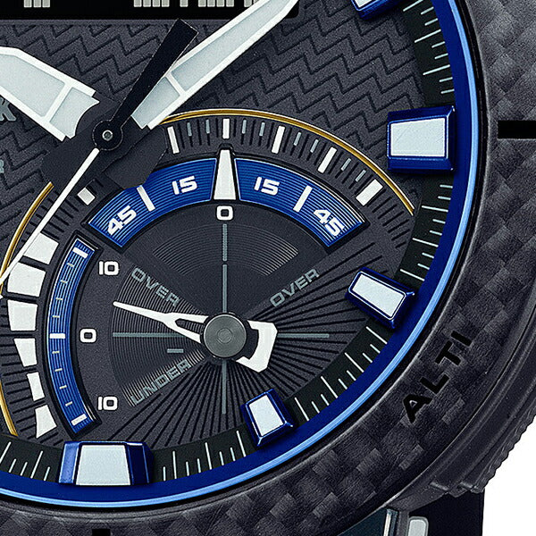 プロトレック アングラーライン カーボンベゼル搭載モデル PRW-73X-1JF