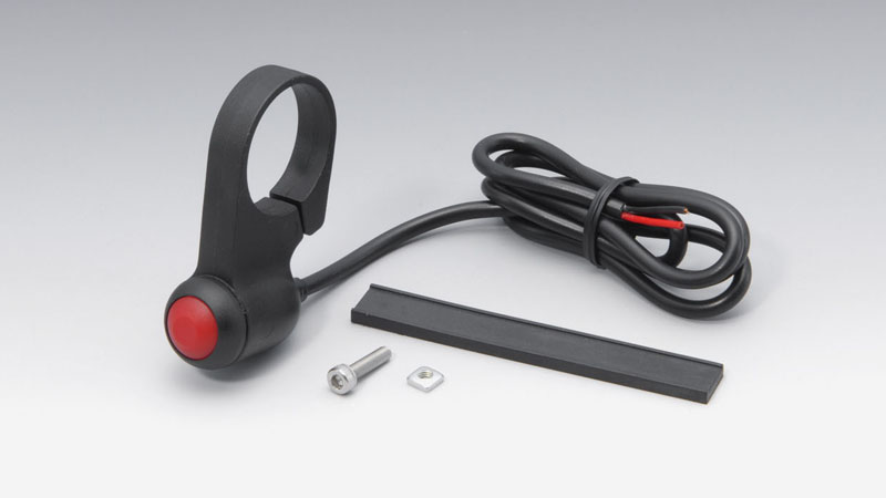 スイッチ プッシュ式 22.2/25.4クランプタイプ ブラック - キジマ公式