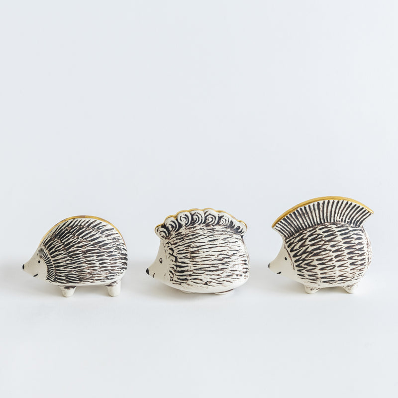 金のはりねずみ3兄弟セット