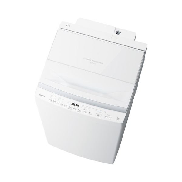 東芝 全自動洗濯機 (インバーター) ZABOON AW-8DP5(W)((W)グラン