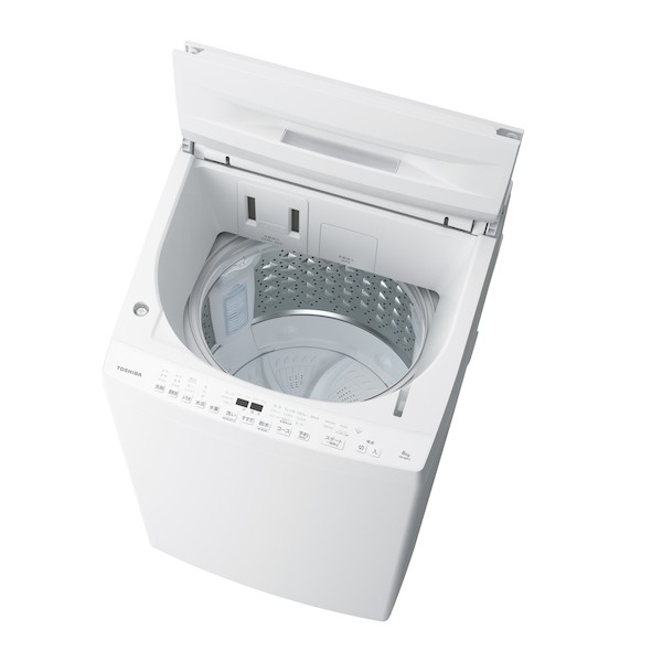 東芝 全自動洗濯機 (インバーター) ZABOON AW-8DP5(W)((W)グラン