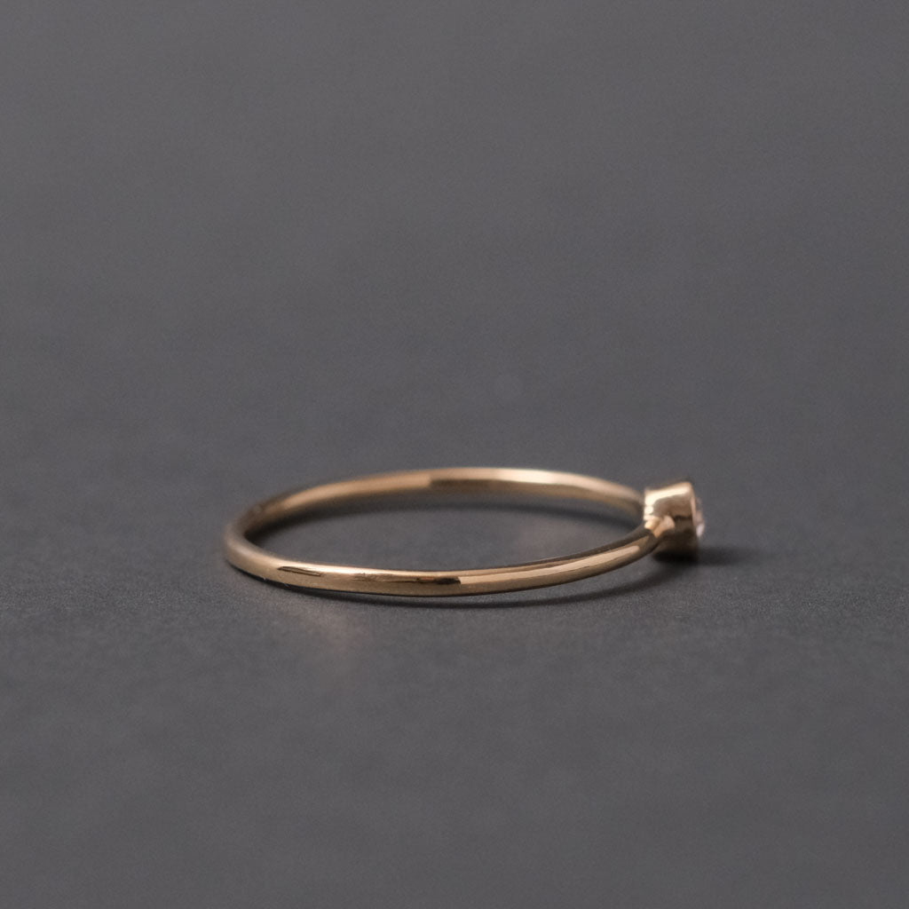 Toile by Atelier d'antan：Rosecut Dia Ring A301202AR201