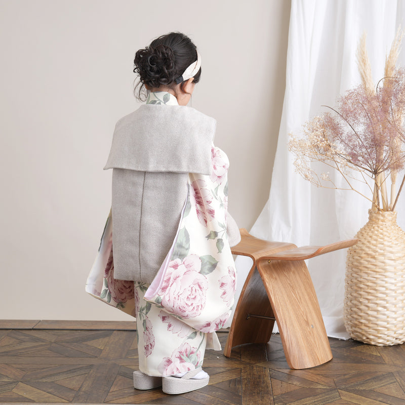 レンタル】七五三 3歳 着物 ひよこ商店 女の子 被布セット 子供 kids