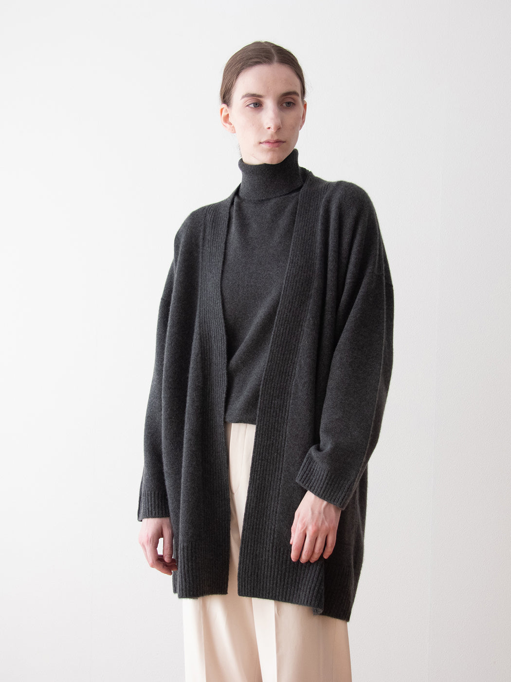 日本製】ベビーカシミヤ100% ミドルミドルゲージ ボックス