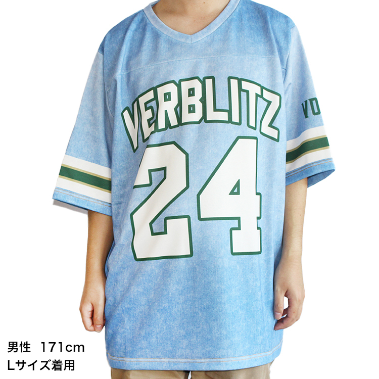 デニム風アメフトシャツ | トヨタヴェルブリッツ オンラインショップ