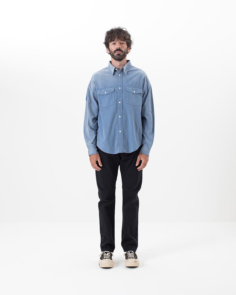 PIONEER CHAMBRAY L/S CRASH (C/S) | Visvim Official North American