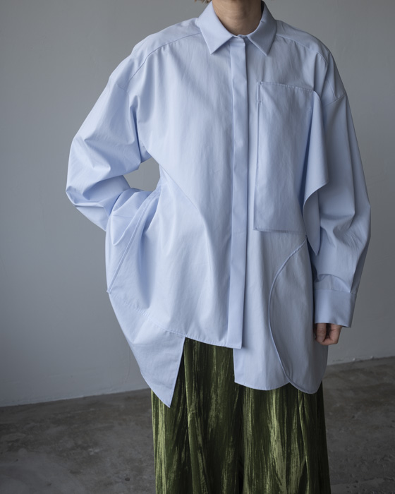 VONIQUE / ENFOLD / PLATE SHIRT