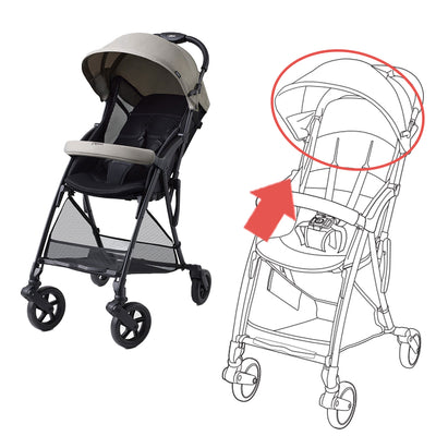 ビングルBB4 幌 ナチュラルグレー│ピジョン公式オンラインショップ