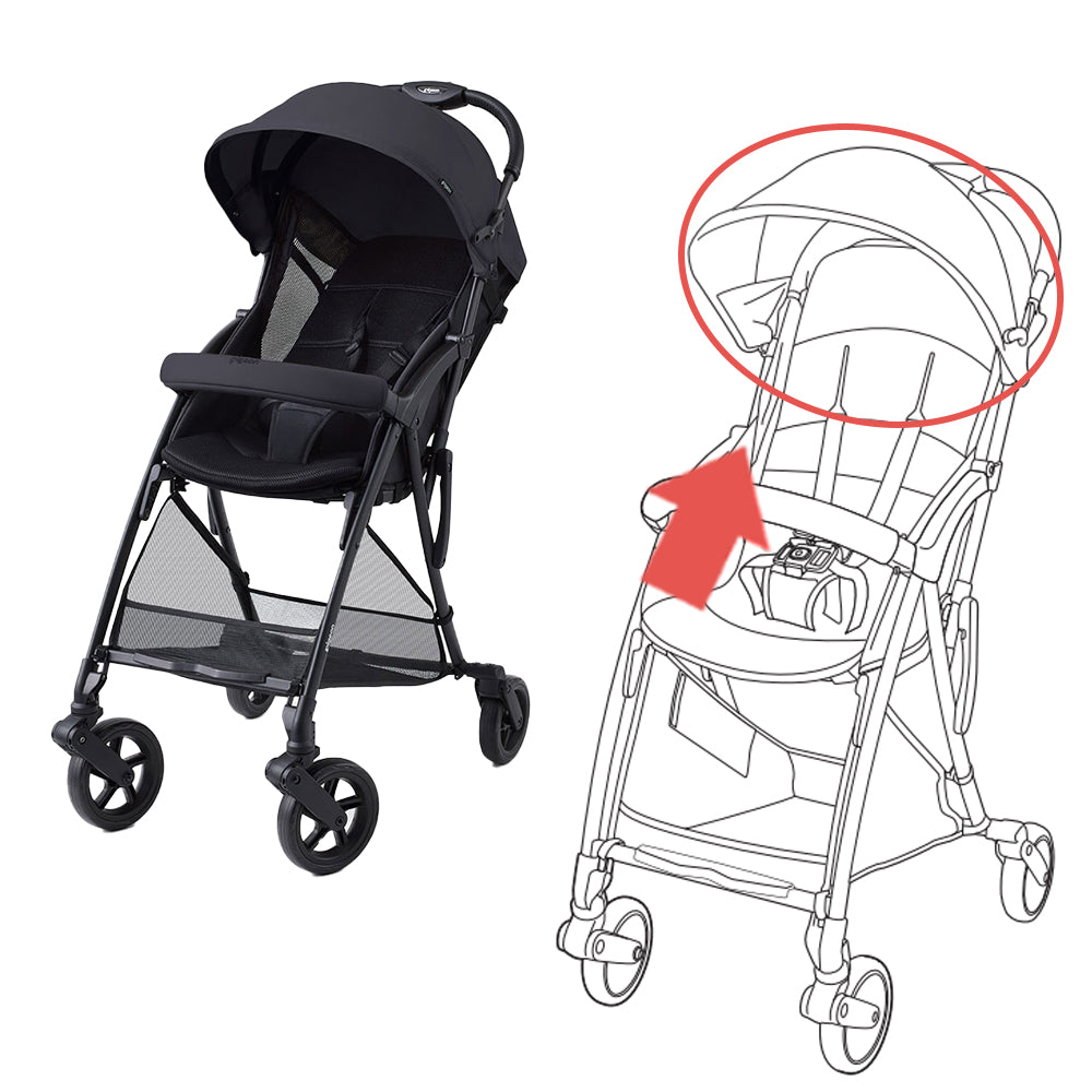 ビングルBB4 幌 ブラック│ピジョン公式オンラインショップ