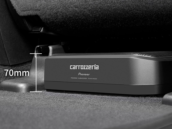 20cm × 13cmパワードサブウーファー TS-WX140DA ｜パイオニア公式