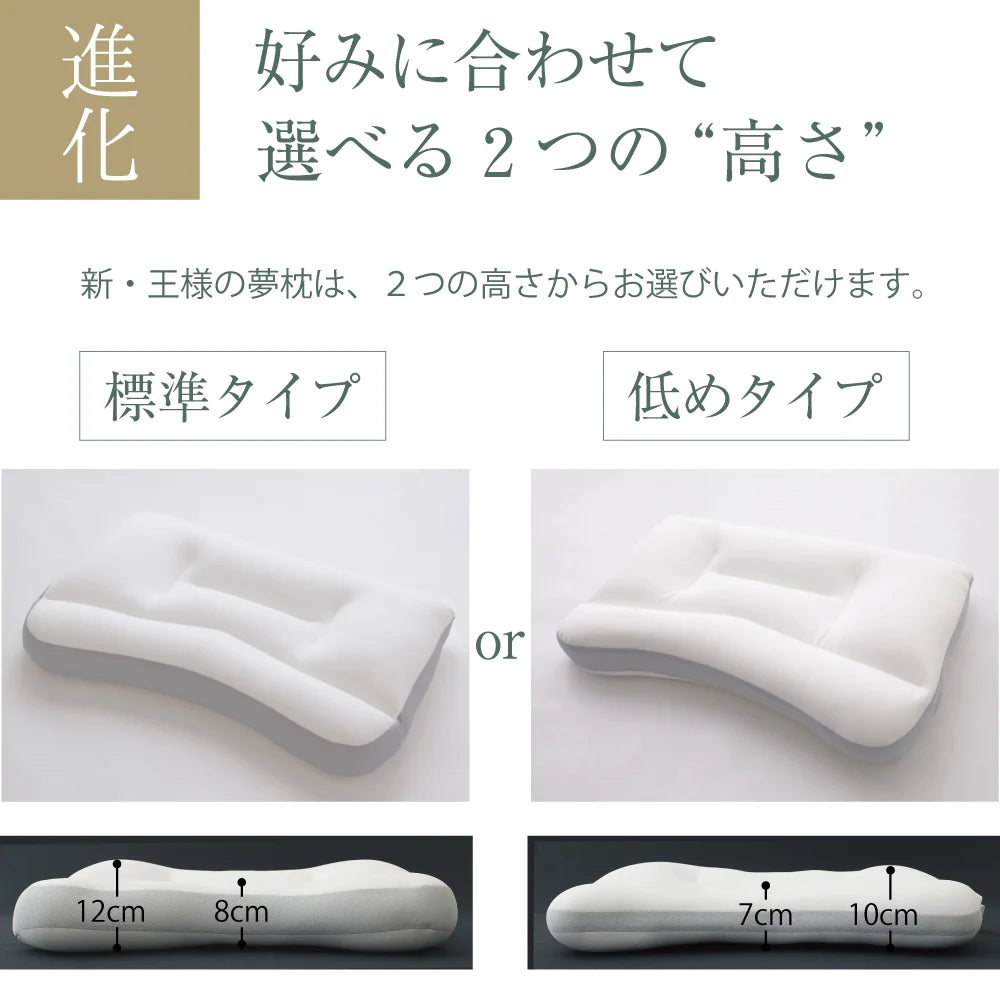 王様の夢枕Ⅱ（新・王様の夢枕）標準タイプ【レンタル専用】 – 枕と