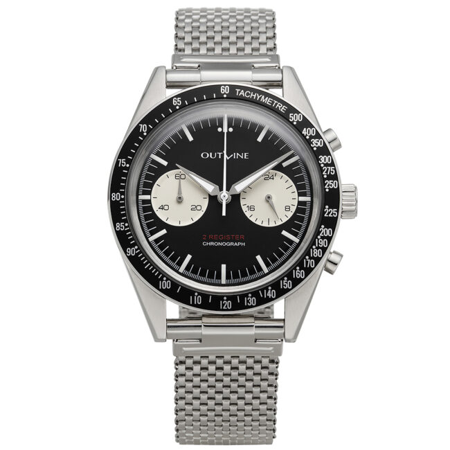 アウトライン・2レジスタークロノ シリーズ II （ブラックベゼル×逆