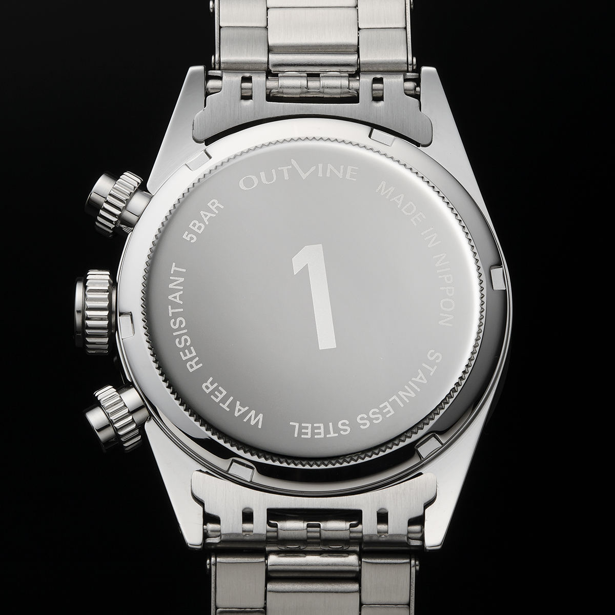 アウトライン・2レジスタークロノ シリーズ Ⅲ （パンダ） Cal.SEIKO