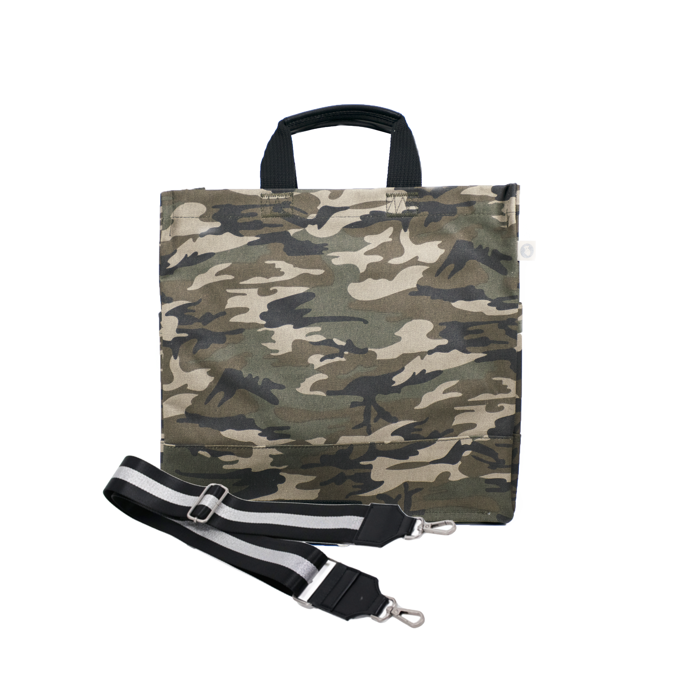 Luxe North-South Bag: Camouflage – Quilted Koala