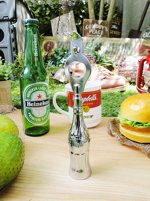 楽天市場】コカ・コーラ 1910's コンツアーボトル ボトルオープナー