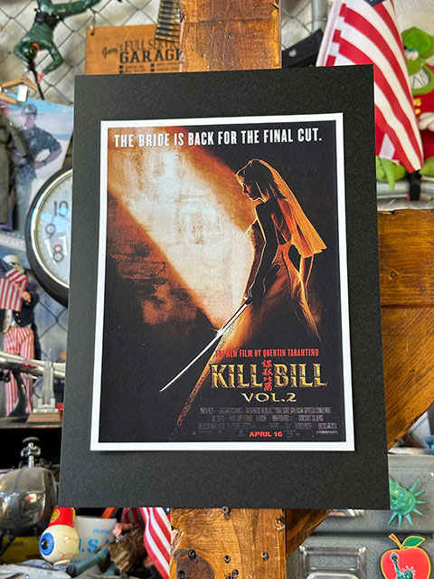 楽天市場】KILL BILL キル・ビル KATANA 映画ポスター 軽量アルミ製