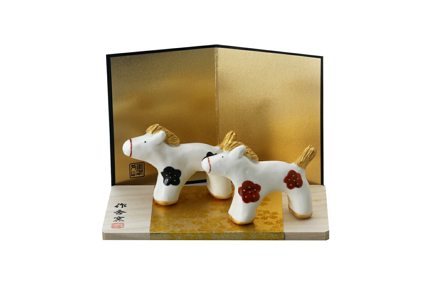 楽天市場】備前焼 干支 午(馬) 桐箱入 日本伝統工芸士 小川秀藏作
