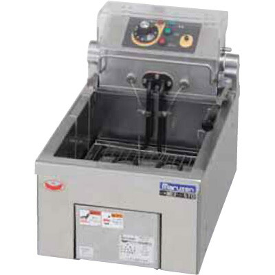 楽天市場】MEF-M8FT マルゼン 電気ミニフライヤー 卓上タイプ 電気