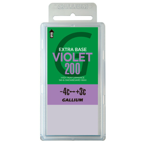 楽天市場】GALLIUM スキー ワックス エクストラベースブルー200g EXTRA
