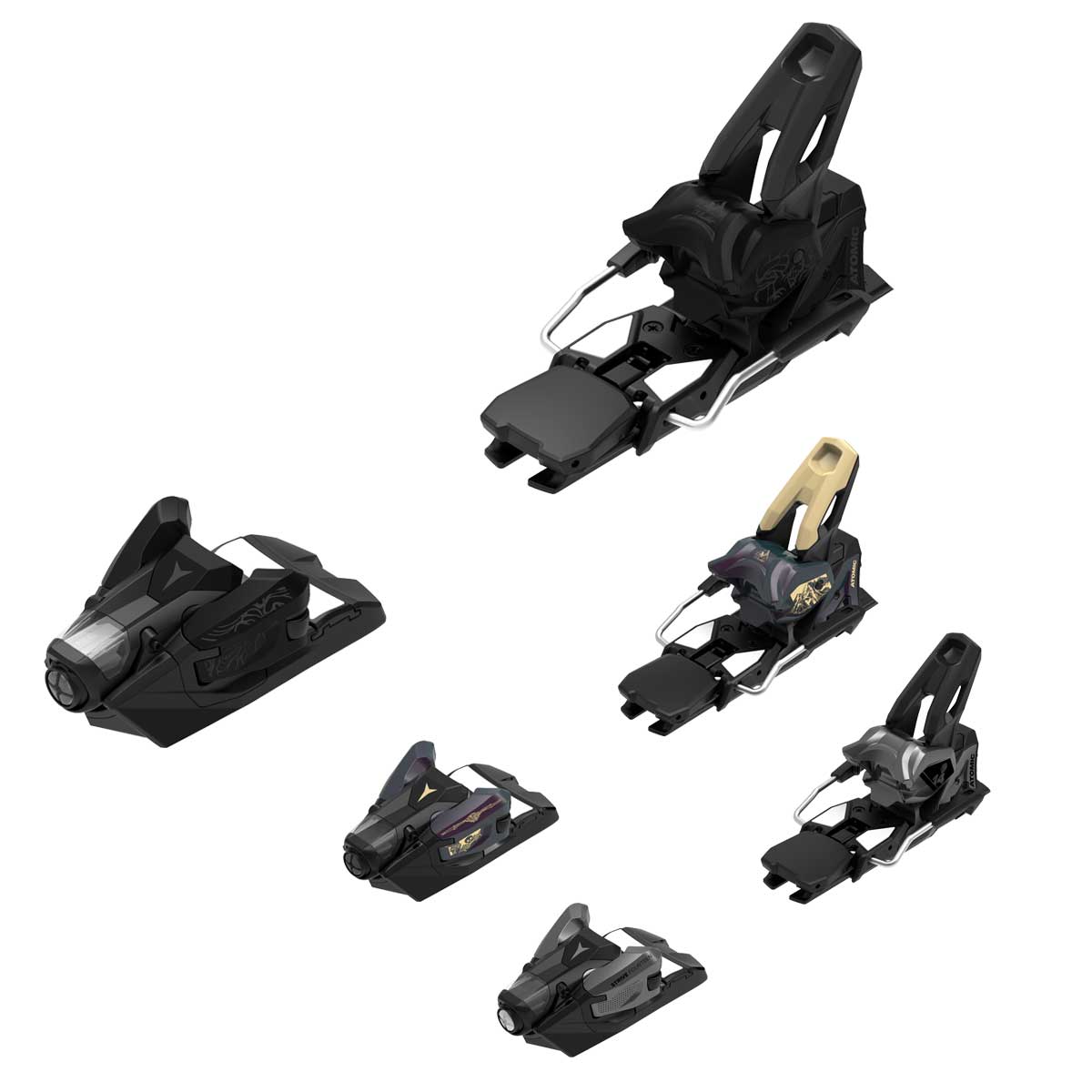 楽天市場】アトミック ビンディング ATOMIC WARDEN 13 MNC Black/Gold