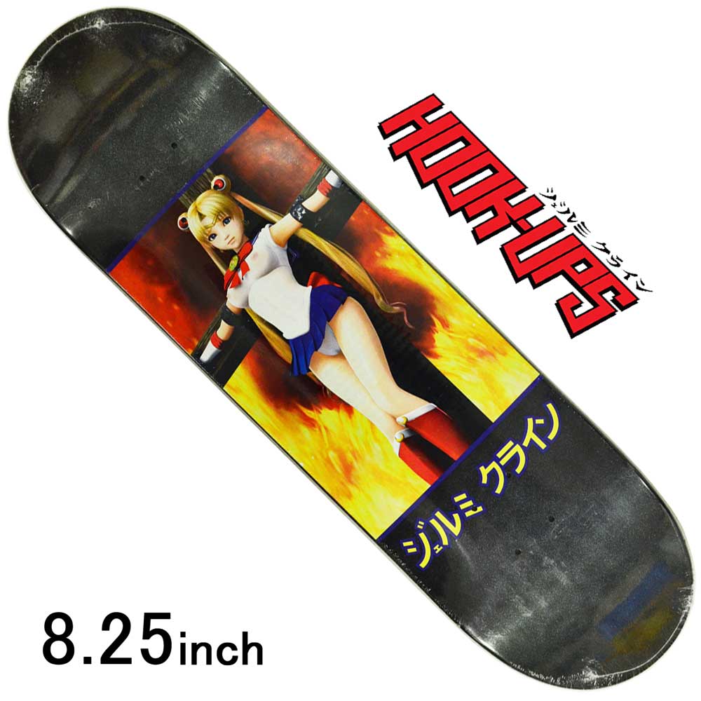 楽天市場】8.25インチ フックアップス スケボー デッキ 板 Hook Ups