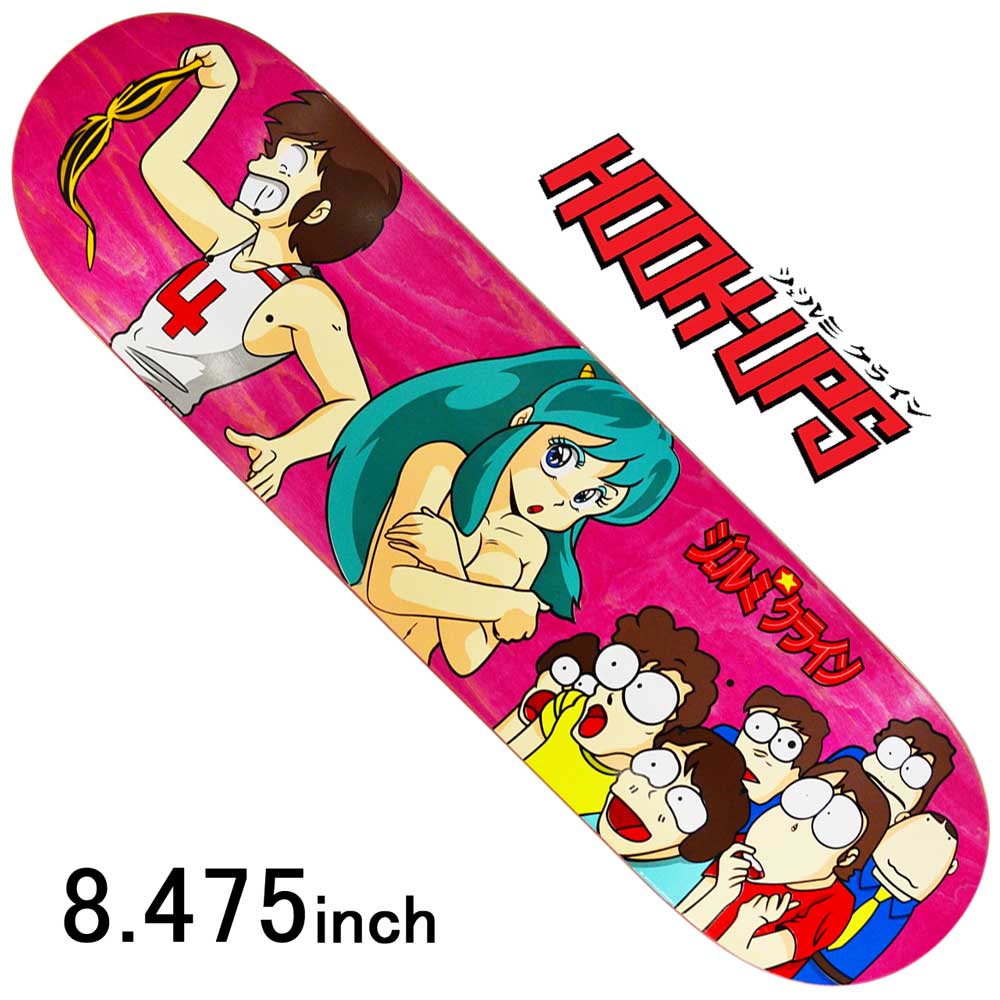 楽天市場】8.25インチ フックアップス スケボー デッキ 板 Hook Ups